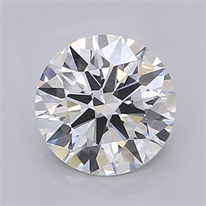 Picture of Lab Grown Diamond 1.51 Carats, Round with Ideal Cut, F Color, VS2 Clarity and Certified by IGI