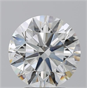 Diamante Natural 3.51 quilates, Redondo , Color J, claridad SI1 y certificado GIA