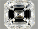Natural Diamond 0.89 Carats, Asscher with  Cut, G Color, VS1 Clarity and Certified by GIA