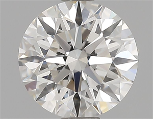 Picture of Natural Diamond 0.93 Carats, Round with Excellent Cut, I Color, VVS1 Clarity and Certified by GIA