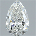 Natural Diamond 2.00 Carats, Pear with  Cut, G Color, VS1 Clarity and Certified by GIA