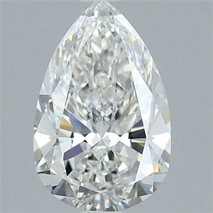 Picture of Natural Diamond 2.00 Carats, Pear with  Cut, G Color, VS1 Clarity and Certified by GIA