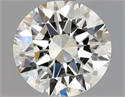 Natural Diamond 1.00 Carats, Round with Excellent Cut, K Color, VVS1 Clarity and Certified by GIA