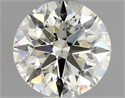 Diamante Natural 0.70 quilates, Redondo , Color K, claridad SI1 y certificado GIA