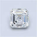 Diamante Natural 1.01 quilates, Asscher , Color E, claridad VVS2 y certificado GIA