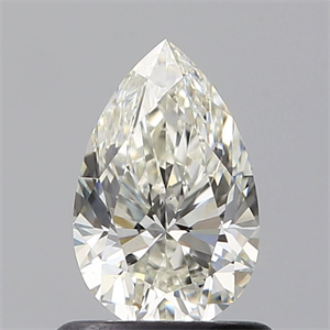Picture of Natural Diamond 0.74 Carats, Pear with  Cut, H Color, VS1 Clarity and Certified by GIA