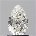 Diamante Natural 0.74 quilates, De pera , Color H, claridad VS1 y certificado GIA