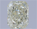 Natural Diamond 1.19 Carats, Radiant with  Cut, N Color, VS2 Clarity and Certified by GIA