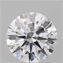 Natural Diamond 1.01 Carats, Round with Excellent Cut, E Color, VVS1 Clarity and Certified by GIA