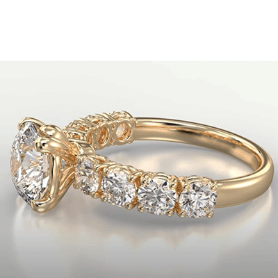 1.36 carat Lab diamonds F VVS2 Ideal Cut sides, engagement ring setting for 1.50 carat up