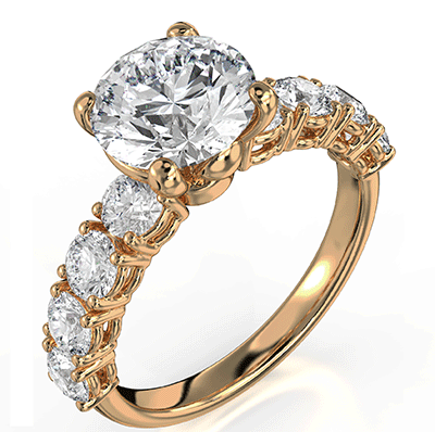 1.36 carat Lab diamonds F VVS2 Ideal Cut sides, engagement ring setting for 1.50 carat up