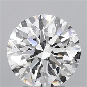 Picture of Lab Grown Diamond 2.72 Carats, Round with Excellent Cut, F Color, VVS2 Clarity and Certified by IGI