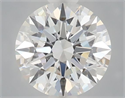 Lab Grown Diamond 1.09 Carats, Round with Ideal Cut, E Color, VVS2 Clarity and Certified by IGI