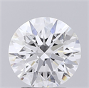 Del inventario de diamantes de laboratorio, 2.50 quilates, Redondo , Color E, claridad VS1 y certificado IGI