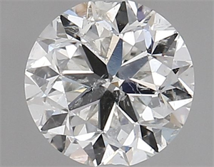 Foto Diamante Natural 1.51 quilates, Redondo , Color G, claridad SI2 y certificado HRD de