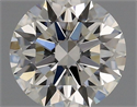 Diamante Natural 0.52 quilates, Redondo , Color H, claridad IF y certificado GIA
