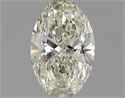 Natural Diamond 0.70 Carats, Oval with  Cut, L Color, VS1 Clarity and Certified by GIA