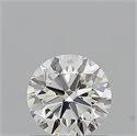 Natural Diamond 0.70 Carats, Round with Very Good Cut, G Color, IF Clarity and Certified by GIA