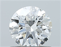 Diamante Natural 0.70 quilates, Redondo , Color F, claridad VVS2 y certificado GIA
