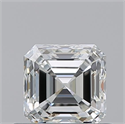 Diamante Natural 0.70 quilates, Asscher , Color I, claridad VVS2 y certificado GIA