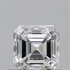 Foto Diamante Natural 0.70 quilates, Asscher , Color I, claridad VVS2 y certificado GIA de