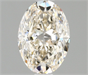 Natural Diamond 1.06 Carats, Oval with  Cut, I Color, VS1 Clarity and Certified by IGI