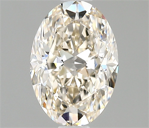 Picture of Natural Diamond 1.06 Carats, Oval with  Cut, I Color, VS1 Clarity and Certified by IGI