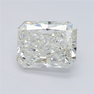Picture of Natural Diamond 0.90 Carats, Radiant with  Cut, I Color, VS2 Clarity and Certified by GIA