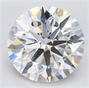 Lab Grown Diamond 3.00 Carats, Round with Ideal Cut, D Color, VVS1 Clarity and Certified by IGI