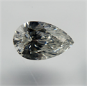 Natural Diamond 0.18 Carats, Pear with  Cut, E Color, SI2 Clarity and Certified by GIA