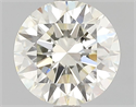 Diamante Natural 1.01 quilates, Redondo , Color N, claridad VVS2 y certificado GIA