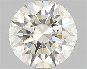 Picture of Natural Diamond 1.01 Carats, Round with Excellent Cut, N Color, VVS2 Clarity and Certified by GIA