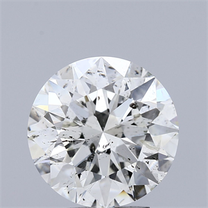 Foto Diamante Natural 4.01 quilates, Redondo , Color I, claridad SI2 y certificado IGI de