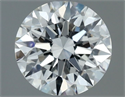 Diamante Natural 0.51 quilates, Redondo , Color H, claridad VS2 y certificado GIA