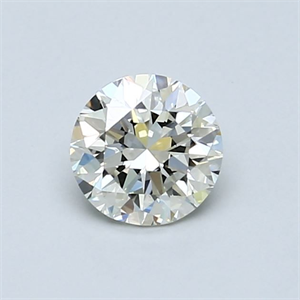 Picture of Natural Diamond 0.70 Carats, Round with Very Good Cut, J Color, VS1 Clarity and Certified by GIA