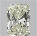 Natural Diamond 2.00 Carats, Radiant with  Cut, L Color, SI2 Clarity and Certified by GIA