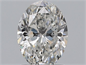 Natural Diamond 1.21 Carats, Oval with  Cut, F Color, SI2 Clarity and Certified by GIA
