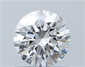 Diamante Natural 0.58 quilates, Redondo , Color D, claridad IF y certificado GIA