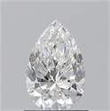 Natural Diamond 1.01 Carats, Pear with  Cut, E Color, VS1 Clarity and Certified by GIA