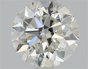 Picture of Natural Diamond 1.00 Carats, Round with Very Good Cut, J Color, SI1 Clarity and Certified by HRD