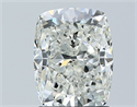 Natural Diamond 1.80 Carats, Cushion with  Cut, I Color, SI2 Clarity and Certified by GIA