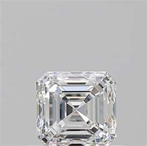 Picture of Natural Diamond 0.70 Carats, Asscher with  Cut, F Color, VVS1 Clarity and Certified by GIA