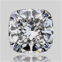 Diamante Natural 0.57 quilates, Del cojín , Color F, claridad VVS1 y certificado GIA