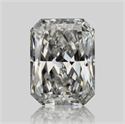 Diamante Natural 0.51 quilates, Radiante , Color F, claridad SI1 y certificado GIA