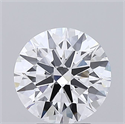 Lab Grown Diamond 2.89 Carats, Round with Ideal Cut, D Color, IF Clarity and Certified by IGI