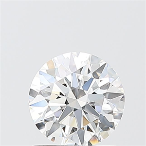 Picture of Lab Grown Diamond 1.03 Carats, Round with Ideal Cut, D Color, VVS2 Clarity and Certified by IGI
