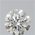 Natural Diamond 0.80 Carats, Round with Excellent Cut, J Color, SI1 Clarity and Certified by GIA