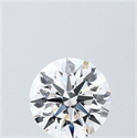 Lab Grown Diamond 1.53 Carats, Round with Ideal Cut, D Color, VVS2 Clarity and Certified by IGI