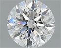 Diamante Natural 1.50 quilates, Redondo , Color F, claridad SI2 y certificado GIA