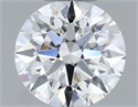 Diamante Natural 0.54 quilates, Redondo , Color H, claridad VS2 y certificado GIA